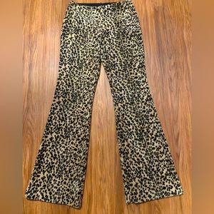 Leopard print pants